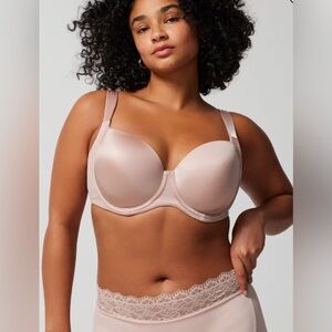 SOMA Size 34DD Stunning Support Smooth Full Coverage Bra in Adobe Rose NEW!
